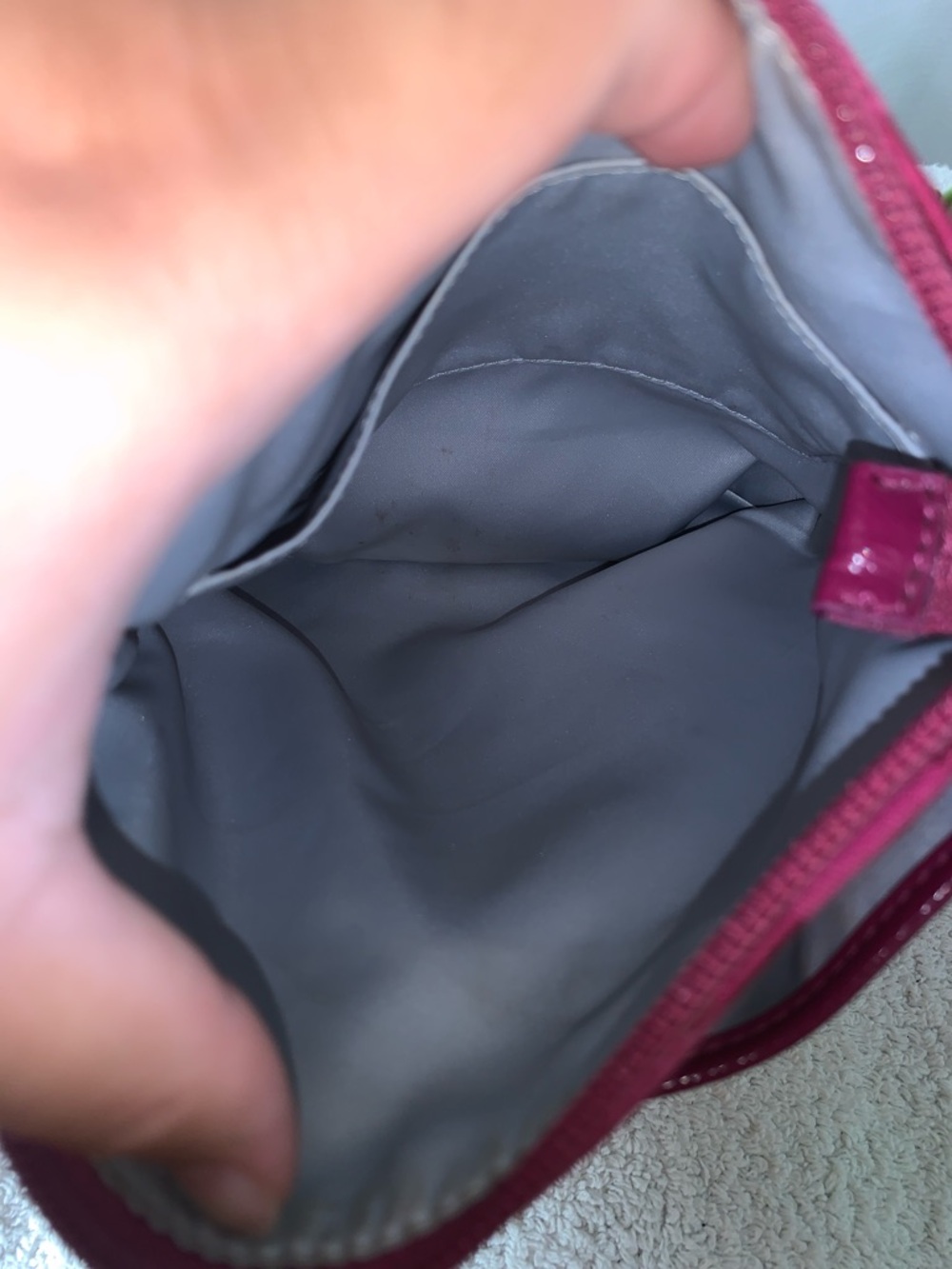 GUC Coach Poppy pink Crossbody L 8” x H 9” x D 1” - Picture 7 of 9